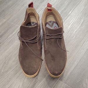 Men's Brown Suede Shoes